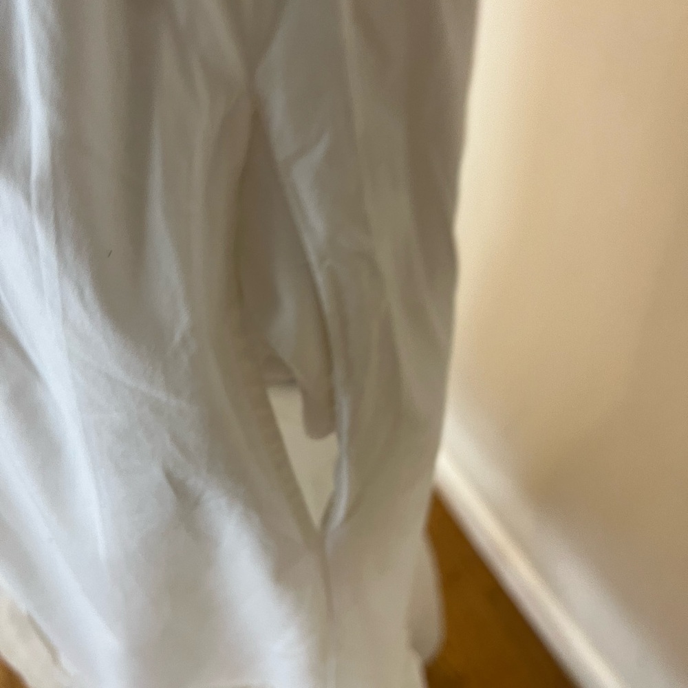 Lucky Brand White Eyelet Tie-Waist Midi Dress - Picture 10 of 15